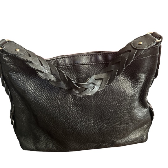 KATE SPADE Black Pebble Leather Handbag - Picture 8 of 13